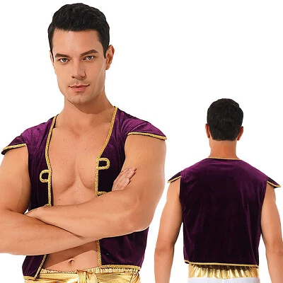 男子 Circus Showman 舞蹈服装 中世纪骑士 长尾衣 Tuxedo 夹克 — 第 1/4 张图片