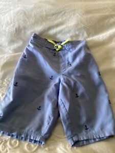 janie and jack swim shorts with anchors size 12 fits best as a 10/12
