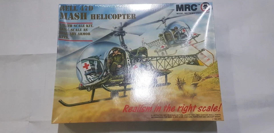 MRC 1/35  Bell  47D  MASH (Factory Sealed). - Image 1 of 1