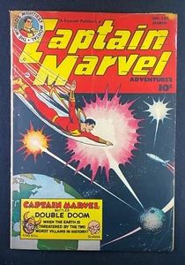 Captain Marvel Adventures (1941) #130 en muy buen estado (4,0) C.C. Publicaciones Beck Fawcett - Imagen 1 de 2