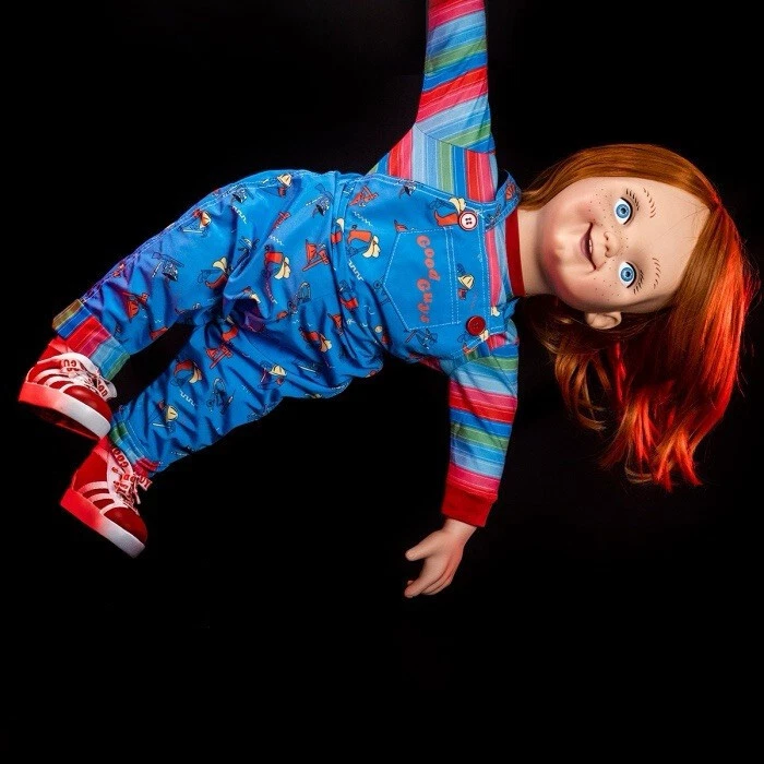 Trick Or Treat Studios Child's Play Plush Good Guy Doll Replica Chucky - Immagine 1 di 4