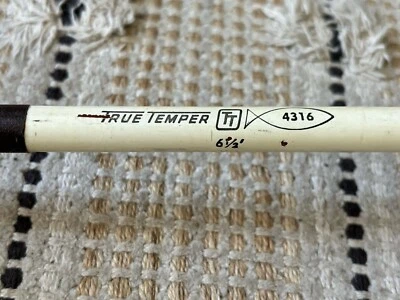 VINTAGE TRUE TEMPER SPEEDLOCK CAÑA DE PESCAR Foto 1 de 4