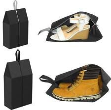 4 Pack Waterproof Travel Shoe Bags - Lightweight, Durable, Easy to Clean