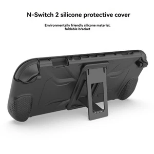Silikon Hülle mit Ständer Rutschfest Full Cover Schutzhülle für Switch2 - Bild 1 von 9