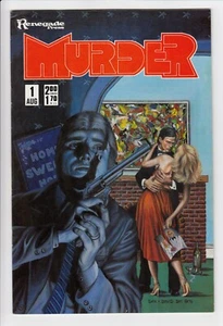 Mord #1 Renegade Press 1986 Krimi Comic tolles Cover Erik Larsen - Bild 1 von 2