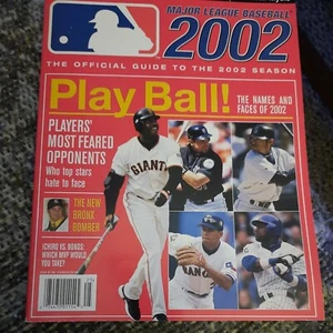 2002 MLB OFFICIAL GUIDE TO THE 2002 SEASON 240 PGS ALL CLEAN   NM CONDITION  - Bild 1 von 4