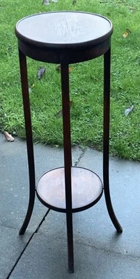 Fabulous Tall Edwardian Period Mahogany Plant Stand / Jardiniere 38” Tall - Image 1 of 4