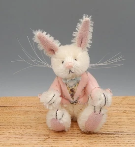 Mohair Jointed Deb Canham Little Chap Bear Artisan Dollhouse Miniature 1:12 - Picture 1 of 11