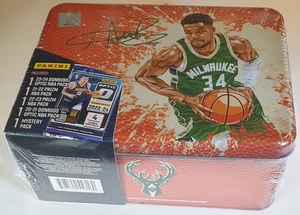 2024 Panini NBA Basketball Giannis Antetokounmpo Lunch Box Bundle - Sealed - Picture 1 of 7