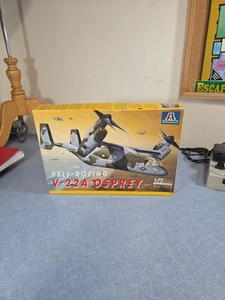 ITALERI NO. 175 BELL-BOEING V-22A OSPREY MILITARY HELICOPTER 1:72 NO Decals - Picture 1 of 8