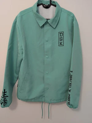 DGK Turquesa/Espuma de Mar Chaqueta Monopatín EE. UU. Hombres Pequeña Foto 1 de 4