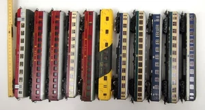 meist gut 11x Lima Italy Modelleisenbahn H0 Personenwagen Eisenbahn Waggon - Bild 1 von 13