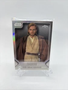 2025 Topps Chrome The National Silver Pack Star Wars Obi-Wan Kenobi Card #SW-4 - Picture 1 of 2