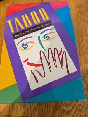 Taboo Board Game Hasbro 2000 - Image 1 of 2
