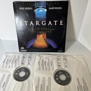 Stargate (Laserdisc, 1995) Disc 1 And 3 Wide Screen Edition Kurt Russell  Spader - Picture 1 of 5