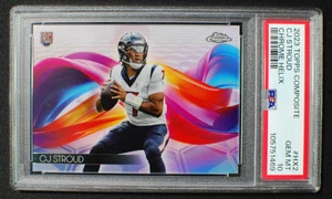 🌟 CJ STROUD - 2023 Topps Chrome HELIX Case Hit SSP RC #HX-2 - PSA 10 - Picture 1 of 2