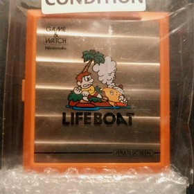 Nintendo Game & Watch LIFE BOAT TC-58 1983 Near MINT Working