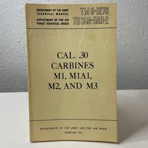 Army TM 9-1276 Antique Military Manual 1953 - Picture 1 of 12