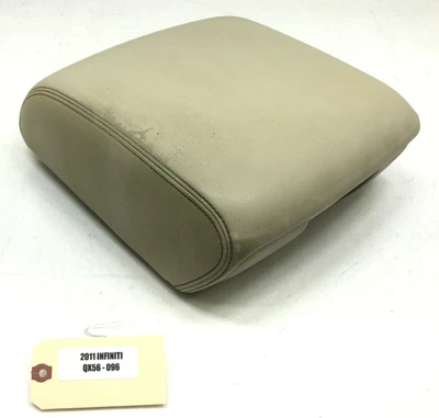 Infiniti QX56 2011-2013 consola central delantera tapa reposabrazos OEM. Foto 1 de 4