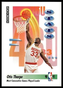 SkyBox #302 Otis Thorpe 1991-92 - Imagen 1 de 2