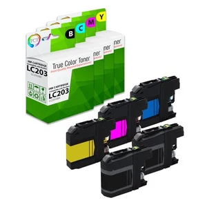 Tinta Comp 5Pk TCT LC203 LC203BK LC203C LC203M LC203Y para Brother J460DW J480DW - Imagen 1 de 6