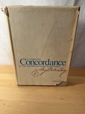 A Complete Concordance to the Writings of Mary Baker Eddy Pre Owned Hardcover - Image 1 of 4