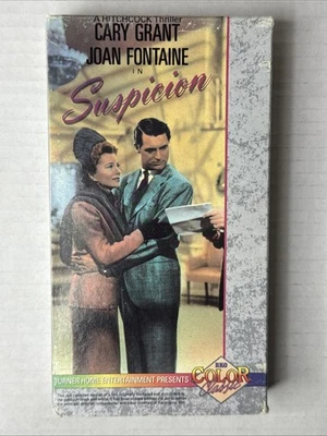 “A Hitchcock Thriller”- Cary Grant Joan Fontaine In Suspicion (VHS) - Image 1 of 3