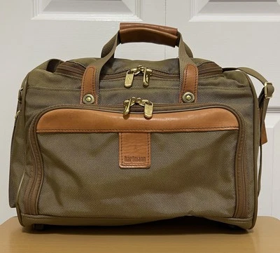 Bolso de Mano Hartmann Duffle Weekender De Colección Marrón Clásico Heritage Foto 1 de 4