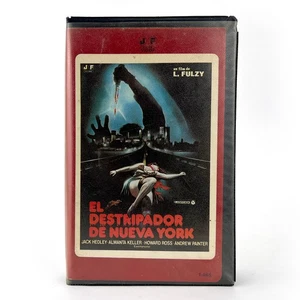EL DESTRIPADOR DE NUEVA YORK LUCIO FULCI HORROR GIALLO GORE SLASHER EROTICO VHS - Picture 1 of 2