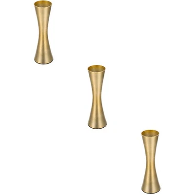  3 Count Blumenvase Modern Blumenständer Metall Moderne Blumenvasen - Bild 1 von 4