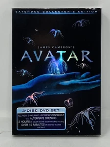 Avatar 3 Disc DVD Set Collectors Edition 2010 (Sealed) Dust cover - Picture 1 of 8