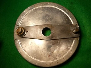 1973 CZ MX JIKOV 125/250 984 980 GENUINE REAR PLATE ASSY - Picture 1 of 4