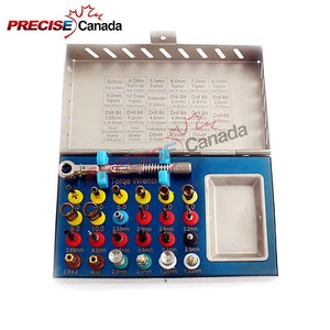 Kit Impianto Dentale 25 pz Imp Posizionamento Inserto Rimozione Kit DN-2342 - Foto 1 di 1