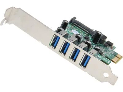 StarTech.com PEXUSB3S4V 4 Port PCI Express PCIe SuperSpeed USB 3.0 Controller Ca - Image 1 of 4