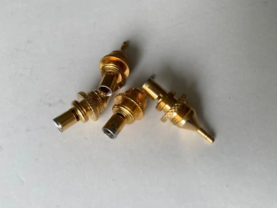 Monster Cable Master Pin Modular Altavoz Cable Terminación Poste Base Foto 1 de 4