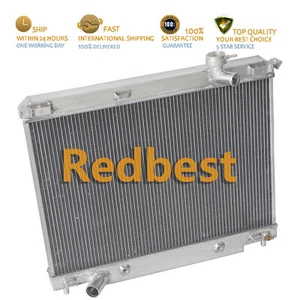 Full Aluminum 3Core Radiator 2458 For 2002-2009 Chevy Trailblazer GMC Envoy 4.2L - Picture 1 of 12