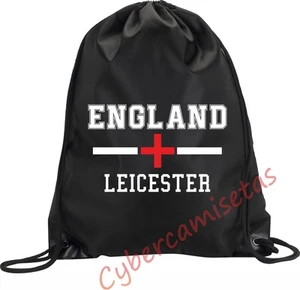 MOCHILA BOLSA SACO LEICESTER BOLSO GIMNASIO BOLSA DEPORTE INGLATERRA MODELO 1  - Picture 1 of 1