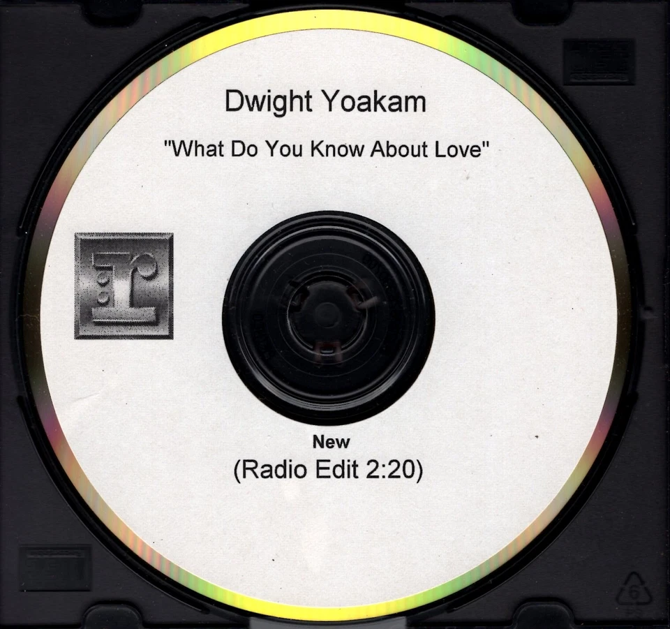 Dwight Yoakam - What Do You Know About Love (edit) - PROMO CD Single - Disc Only Foto 1 de 1