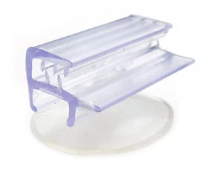 25 mm Schild Halter Saugnäpfe Standard Kunststoff/Gummi Fenster klar Griff Sauger - Bild 1 von 1