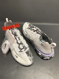 NIKE REACT ELEMENT 55 KL KENDRICK LAMAR [CJ3312 001] PLATINUM WOLF GREY Sz 10.5 - Picture 1 of 8