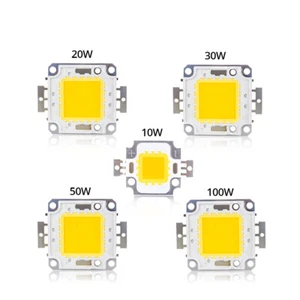 LED COB Chip 10W 20W 30W 50W 70W 100W Cool/Warm White 12V/36V for smd Floodlight - Picture 1 of 17