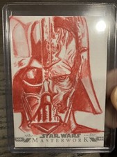 2022 Topps Star Wars Masterwork Darth Vadar Sketch One of One  - New Release!!