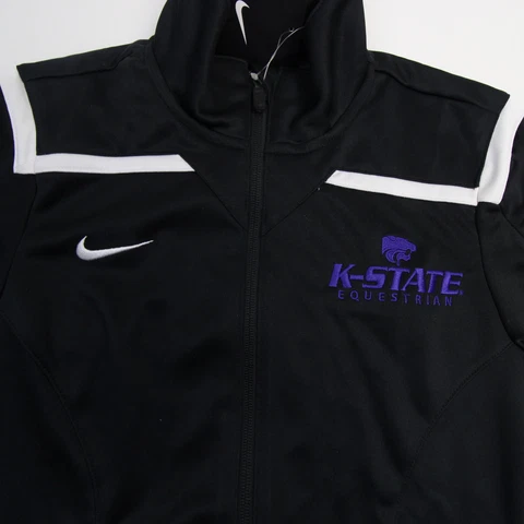 Kansas State Wildcats Nike Dri-Fit Jacket Women's Black/White New Cover