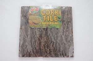 Zoo Med Natural Cork Tile Background 12" x 12" New NCB-1 - Picture 1 of 2