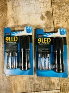 ThinkTank 9LED Taschenlampe 2er Pack Wasserdicht Anti-Schock Kostenloser Versand - Bild 1 von 3