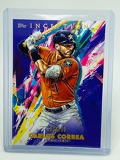2020 Topps Inception Carlos Correa Purple #126/150