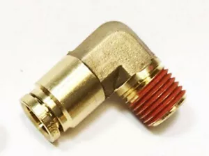 Abrigos macho NPT codo para pie válvula de aire cambiador de neumáticos 8181998 abrigos máquina 3/8 - Imagen 1 de 3