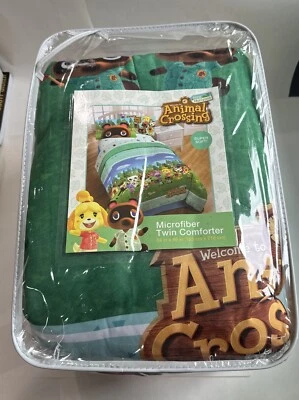Animal Crossing Microfiber Twin Comforter NIP - Image 1 of 4