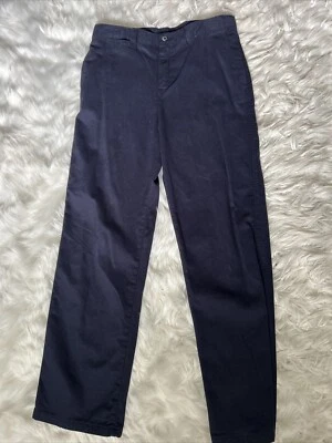 Boy’s J. Khaki Pants Navy Size 18R EUC Adjustable Waist - Image 1 of 4