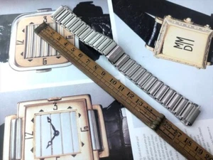 NOS SEIKO 18MM SS MENS WATCH BAND BRACELET - Picture 1 of 15